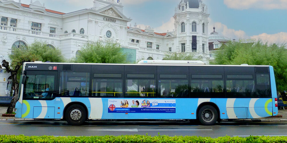 Publicidad Autobuses de Santander